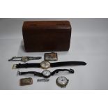 Assorted of various wristwatches