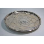 Omar Ramsden & Alwyn Carr: an Edwardian Art Nouveau circular silver salver