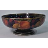 A William Moorcroft and Tudric pewter pedestal bowl