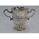 A George II silver loving cup