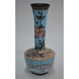 A 19th century Japanese cloisonne vase Meiji period
