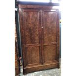 A 19th century French armoire with spotted grain