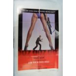 National Screen Service James Bond 007 Advance Sheet poster