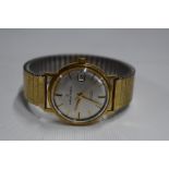 A gent's 18ct gold Boodle & Dunthorpe wristwatch