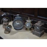 Railwayana - Four lamps