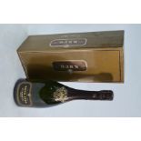 A boxed bottle of 1989 Krug Champagne