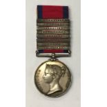 Medals: a Victorian Military General Service Medal 1793-1814, to J Macfarlane, Arty. Driver, with ei