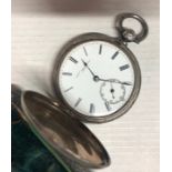 Charles Frodsham - A Victorian silver full hunter pocket watch