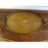 Edwardian inlaid tray