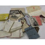 WWII military ephemera.