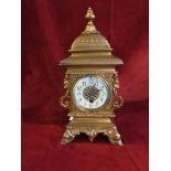 19th Century brass-cased timepiece