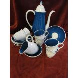 Susie Cooper bone China coffee set