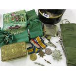 WWI medals relating to 325T Pte. T.H. BEECH