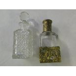 Two scent bottles