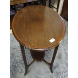 Edwardian mahogany occasional table