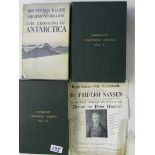Nansen's Farthest North (1898), a Nansen lecture pamphlet, The Crossing of Antactica (1958)