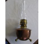 Arts and Crafts oil lamp