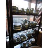 Large Denby Regency Green kitchen/dinner service