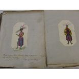 Scrap book by Georgina Corfield, 6th July 1854