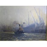 Fred Castle marine scene 'Off To Work'