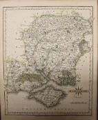 A Cary Map of Hampshire,