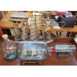 A model of the Mary Celeste,