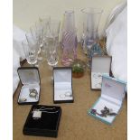 Assorted Caithness glass,