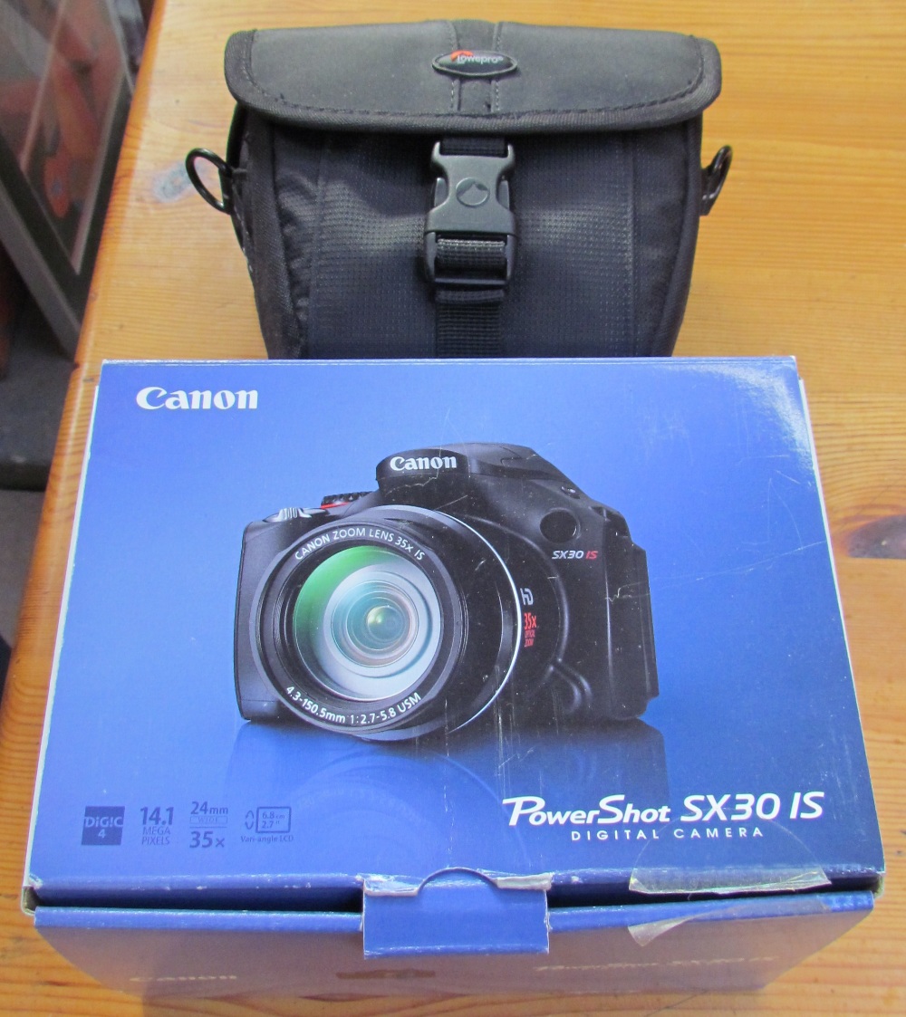 A canon powershot SX30 IS PC1560 digital camera, - Image 2 of 2