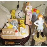 A Royal Doulton figure “I've Found somebody just like me”WP22” together with other Winnie the Pooh