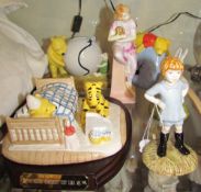 A Royal Doulton figure “I've Found somebody just like me”WP22” together with other Winnie the Pooh