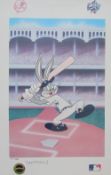 After Robert McKimson World Series 1998 Bugs Bunny with a baseball bat A limited edition lithograph,