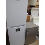 A Hotpoint fridge freezer together with a Prestige freezer (Sold as seen,