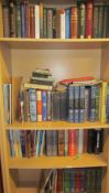 A collection of Folio Society books including Wordsworth, Enigma, The Oregon Trail,