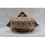 A Royal Worcester Vitreous pottery part Game bird part dessert set, Rd.No.