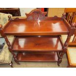 A Victorian mahogany buffet,