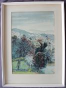 Irene Bache Kilvey from ffynone Watercolour Label verso 49 x 34cm