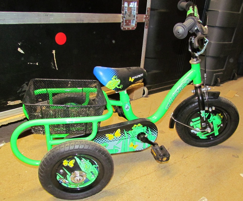 A Bullfrog child's tricycle