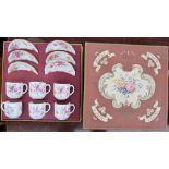 A Royal Crown Derby “Derby Posies” part tea service,