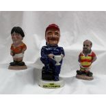 A WR Racewear limited edition toby jug of Nigel Mansell,