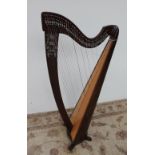 A French Camac lever Noyer Harp, K38, 141.