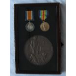 Two World War I Medals including the War Medal and Victory Medal issued to G-13709 PTE C. R. J.