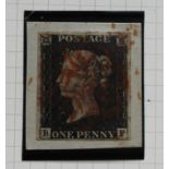 Great Britain 1840 One Penny Black,
