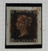 Great Britain 1840 One Penny Black,