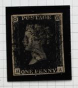 Great Britain 1840 One Penny Black,