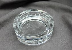 J G Durand Cristal Glass bowl, of circular form, 14.
