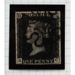 Great Britain 1840 One Penny Black,