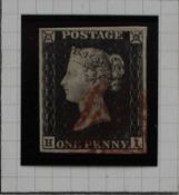 Great Britain 1840 One Penny Black,