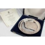 An Elizabeth II limited edition silver plate,