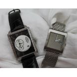 An Emporio Armani Meccanico automatic Gentleman's wristwatch, 37mm wide on original strap,