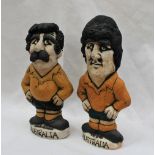 Two John Hughes pottery Groggs both In Australian Jerseys,